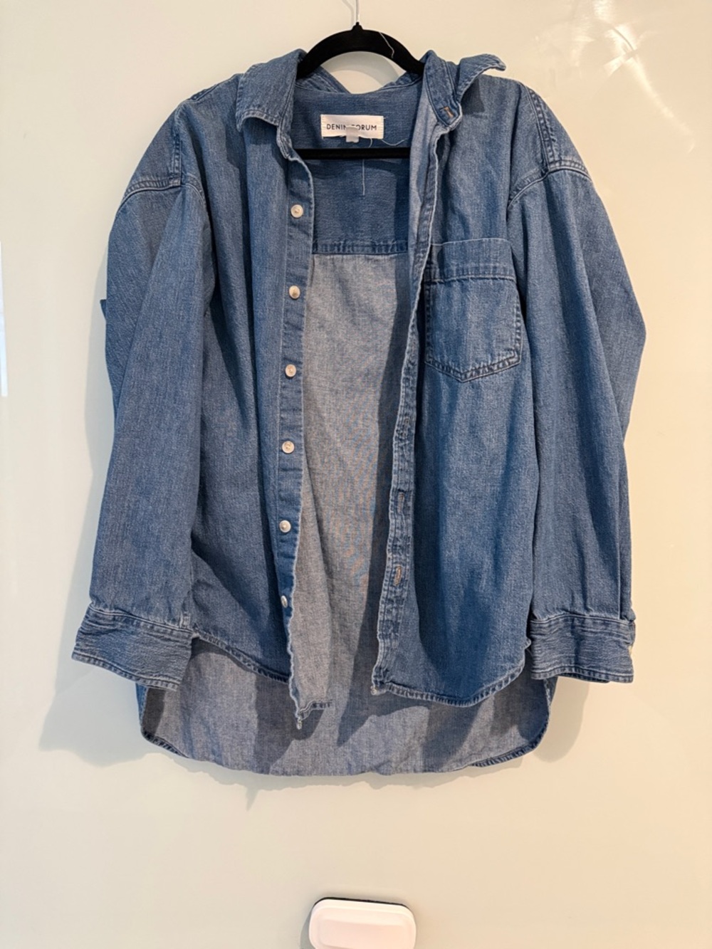 REVOLVE Denim & Drum Classic Blue Denim Shirt